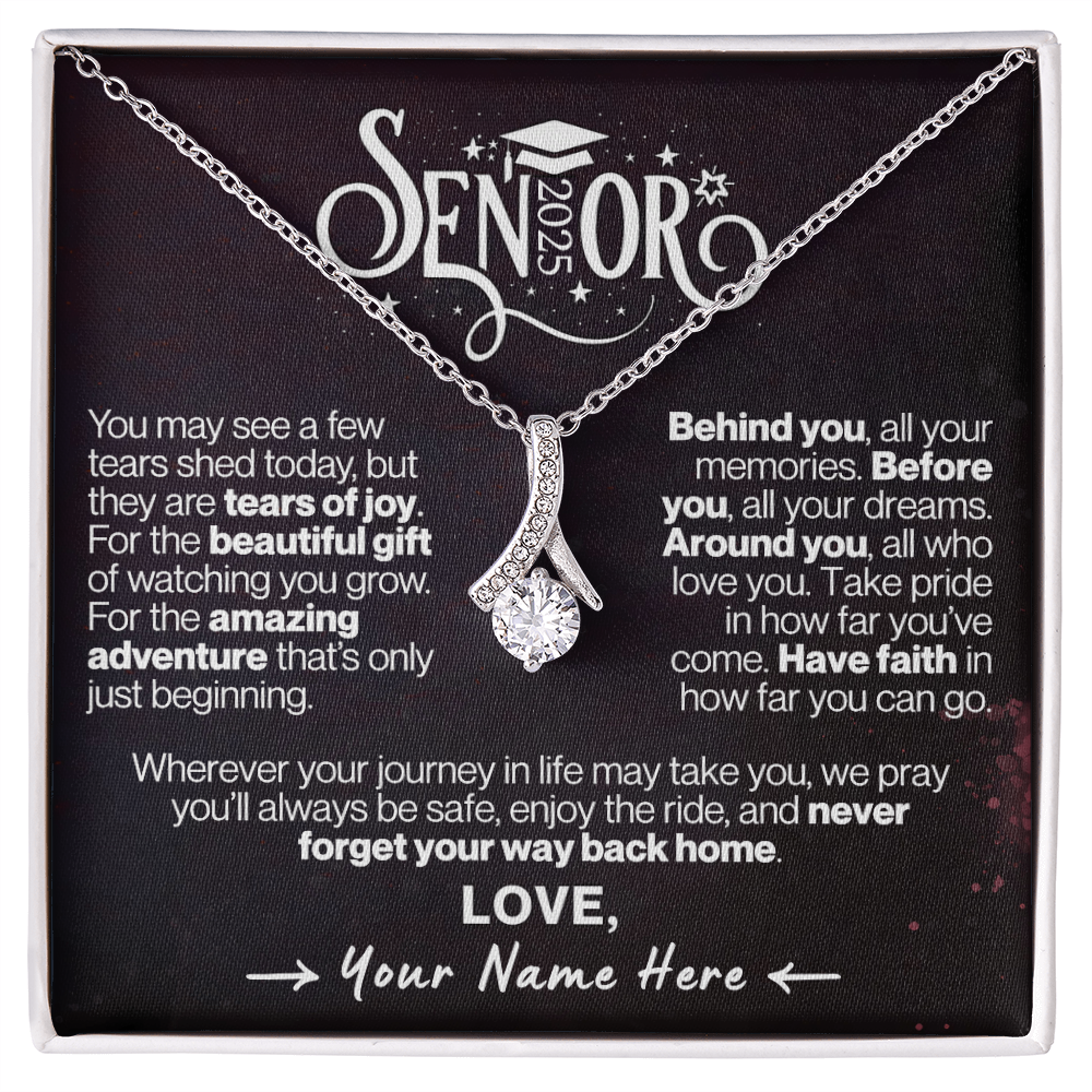2025 Graduate, Never Forget Your Way Back Home - Alluring Beauty Necklace GS5101
