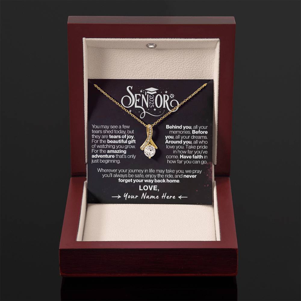 2025 Graduate, Never Forget Your Way Back Home - Alluring Beauty Necklace GS5101