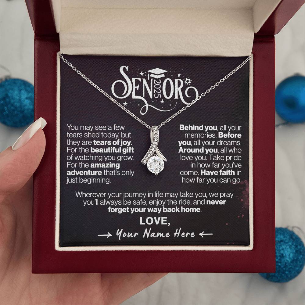 2025 Graduate, Never Forget Your Way Back Home - Alluring Beauty Necklace GS5101