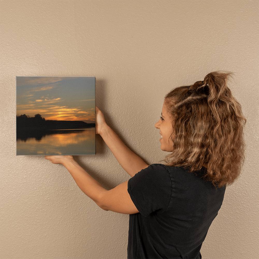 O'Carol Original Canvas--Logan Martin Sunset